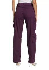 PISTOLA Bobbie Cotton-Blend Utility Pants