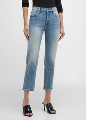 PISTOLA Monroe Cropped Straight-Leg Jeans