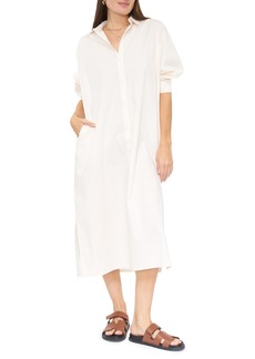 Pistola Sloane Oversize Button Down Shirtdress in Sand Shell at Nordstrom Rack