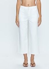 Pistola Sophia Stretch Cotton Ankle Wide Leg Pants