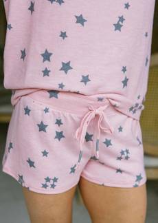 PJ Salvage Peachy Party Short In Blush
