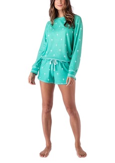 Pj Salvage Beach Shorts Pajama Set