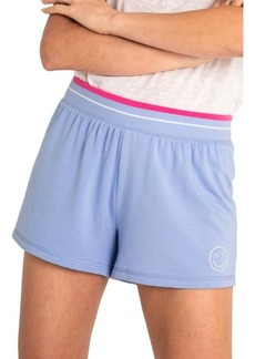 PJ Salvage Choose Happy Fleece Shorts