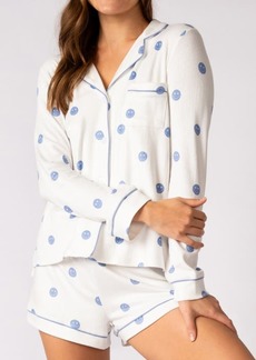 PJ Salvage Choose Happy Short Pajamas
