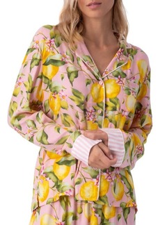 PJ Salvage In Bloom Button-Up Pajama Top
