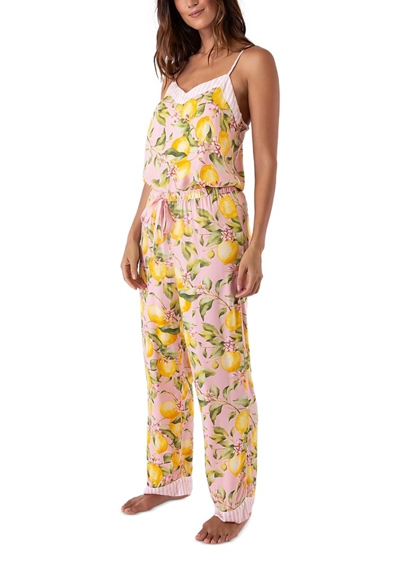 Pj Salvage In Full Bloom Printed Pajama Set