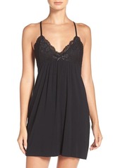 PJ Salvage Lace Racerback Jersey Chemise