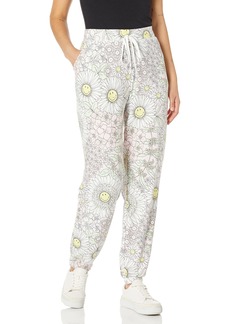PJ Salvage Women's Loungewear Smiley Blooms Banded Pant  XL