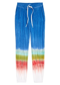 PJ Salvage Rainbow Sunsets Joggers in Bright Blue at Nordstrom