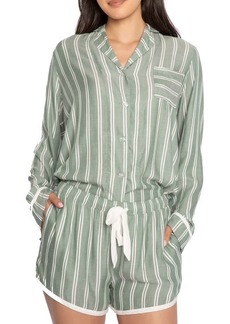 PJ Salvage Stripe Hype Sateen Short Pajamas