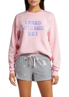 PJ Salvage Vitamin Ski Short Pajamas