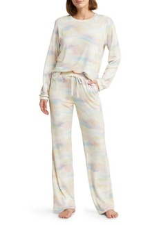 PJ Salvage Wavy Chic Jersey Pajamas