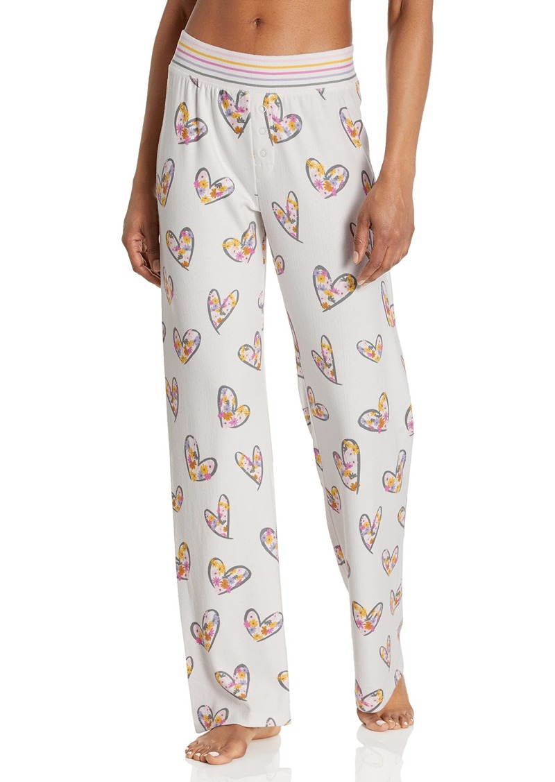PJ Salvage Women's Loungewear A Heart Full of Daisies Pant  XS