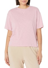 PJ Salvage womens Loungewear Back Basics Short Sleeve T-shirt Pajama Top   US