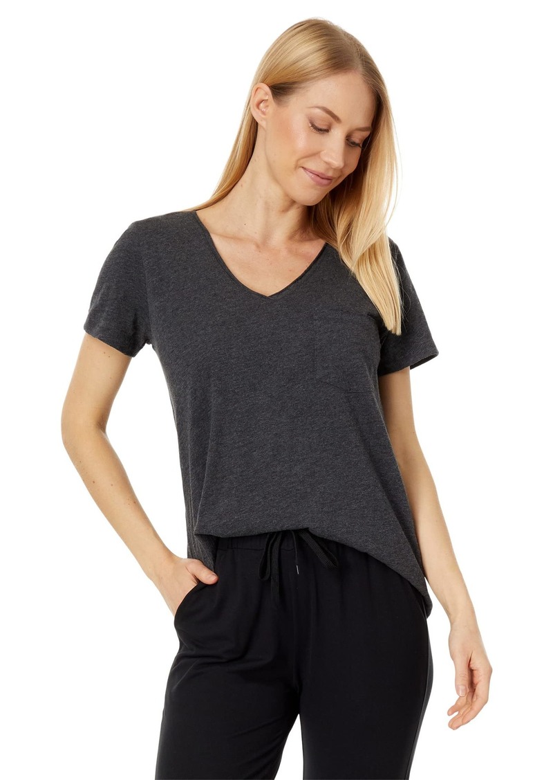 PJ Salvage Women's Loungewear Back to Basics Short Sleeve T-Shirt  M
