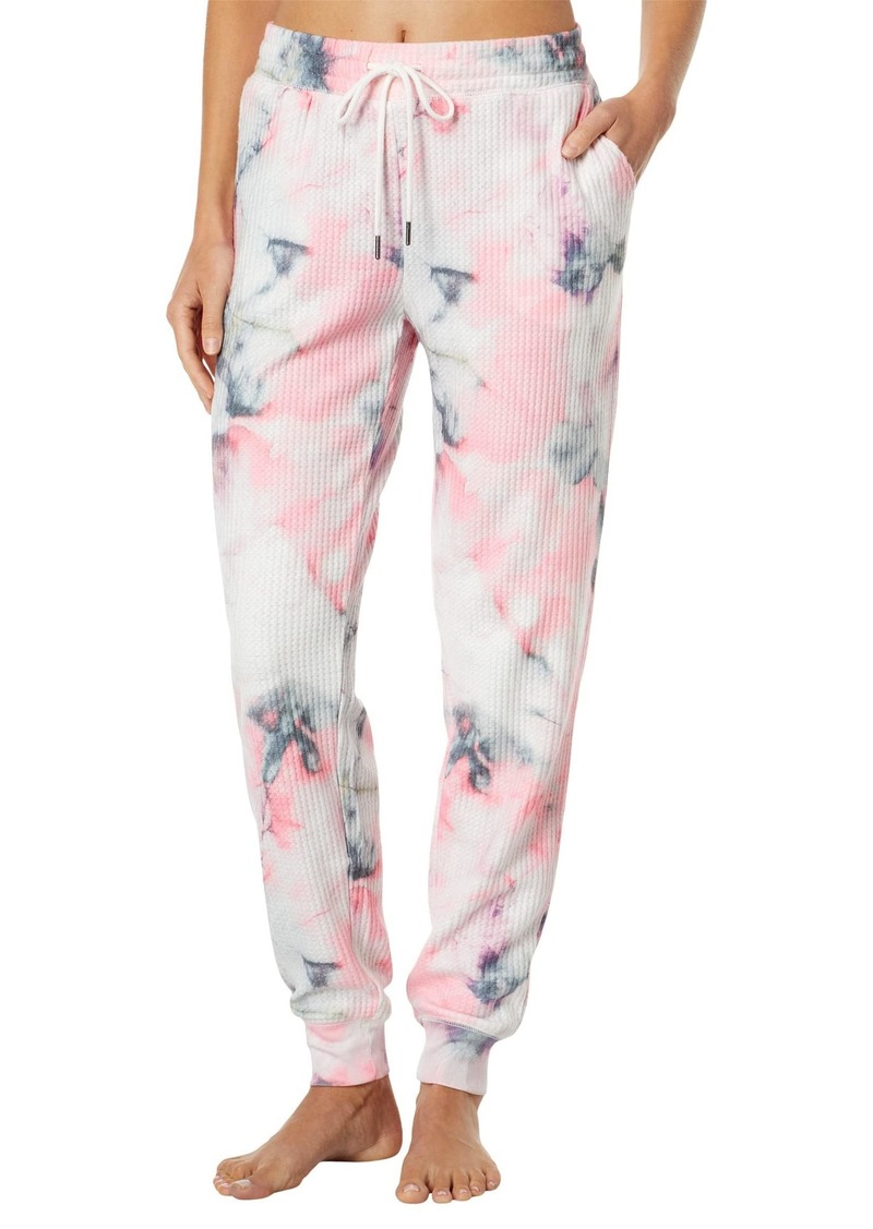PJ Salvage womens Loungewear Blurred Lines Banded Pant Pajama Bottom   US