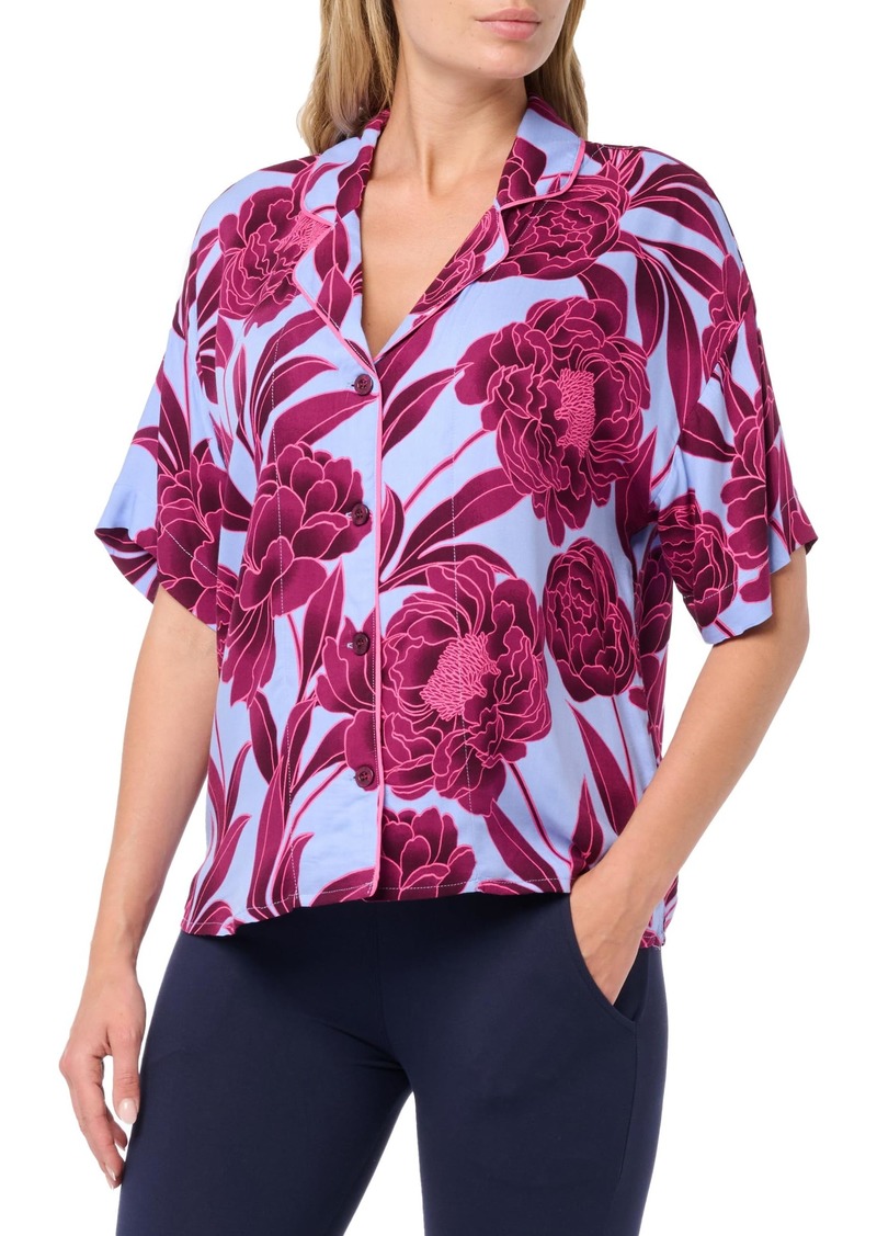 PJ Salvage Women's Loungewear Botanical Dreams Short Sleeve T-Shirt  L