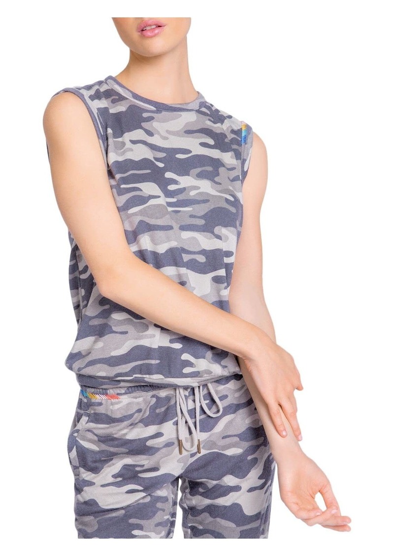 PJ Salvage Women's Loungewear Camo Cool Tank  S