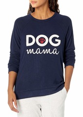 PJ Salvage Women's Loungewear Dog Mama Long Sleeve Top  XL