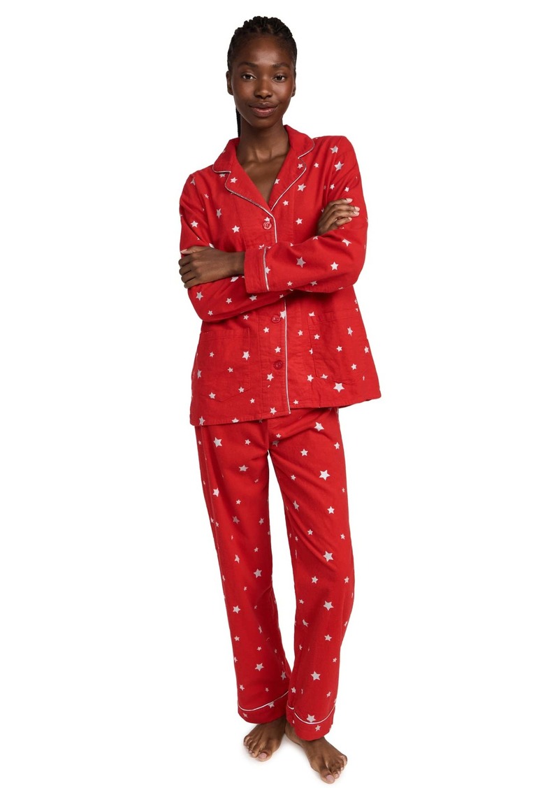 PJ Salvage Women's Loungewear Flannels Pajama Pj Set  S