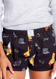 PJ Salvage womens Loungewear Flannels Short Pajama Bottom   US