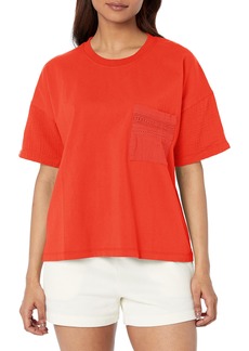 PJ Salvage Women's Loungewear Gauzin Around Short Sleeve T-Shirt  XL
