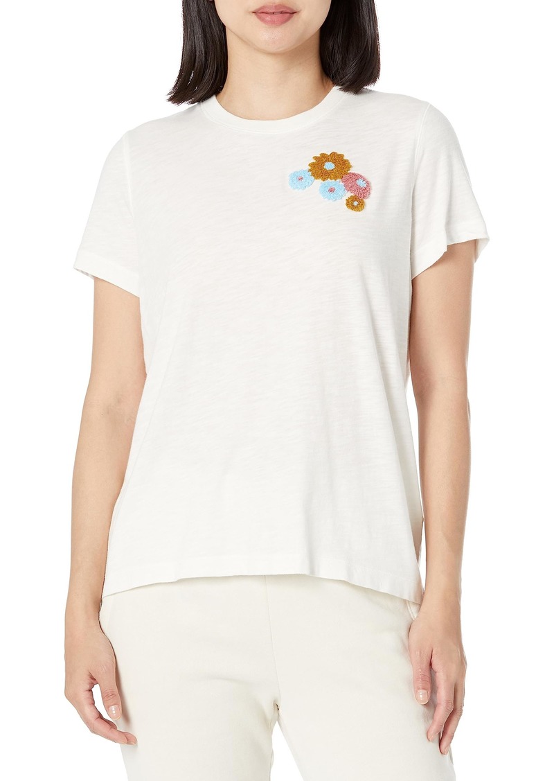 PJ Salvage Women's Loungewear Lazy Daisy Short Sleeve T-Shirt  XS