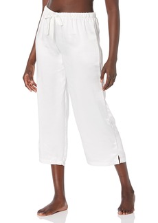 PJ Salvage Women's Loungewear Luxe Aloe Bridal Cropped Pant  M