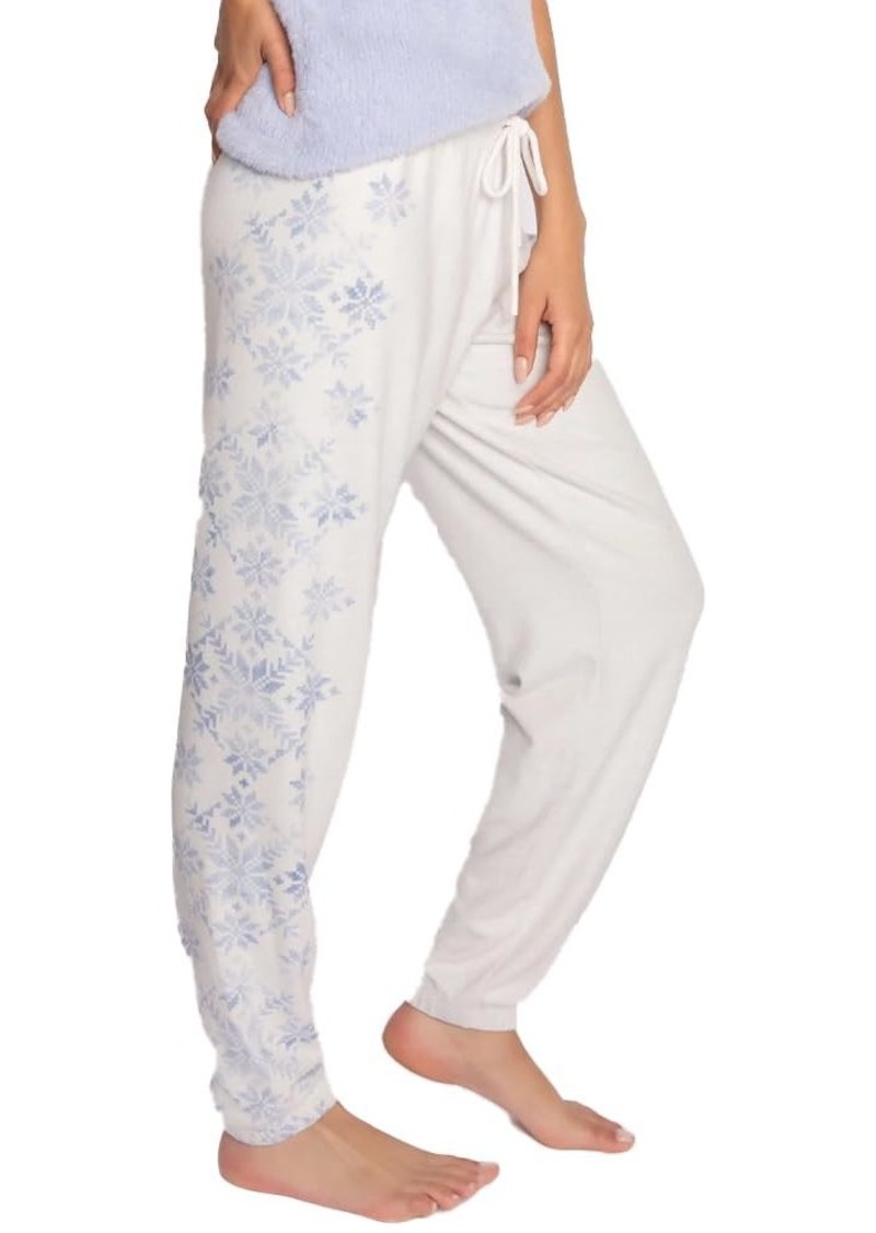 PJ Salvage Women's Loungewear Nordic Nights Banded Pant  XS