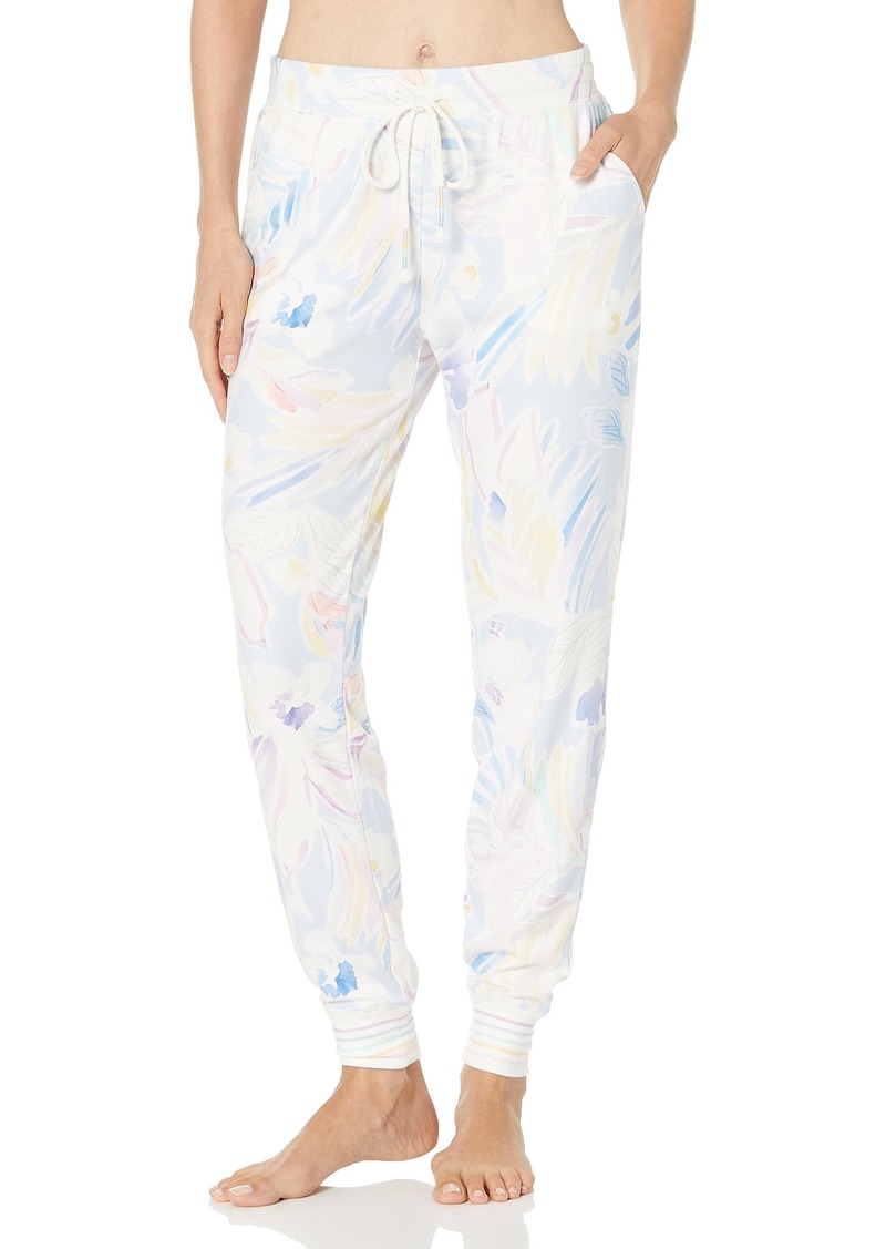 PJ Salvage Women's Loungewear Painterly Perfect Banded Pant  L