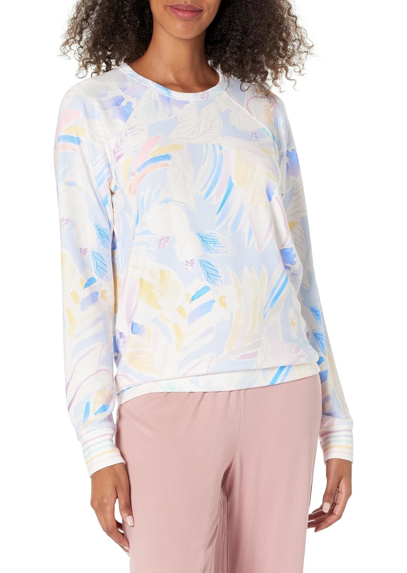 PJ Salvage Women's Loungewear Painterly Perfect Long Sleeve Top  S