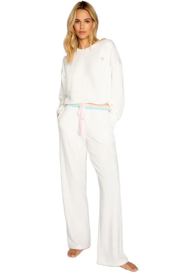 PJ Salvage Women's Loungewear Positive Vibes Pajama Pj Set  XL