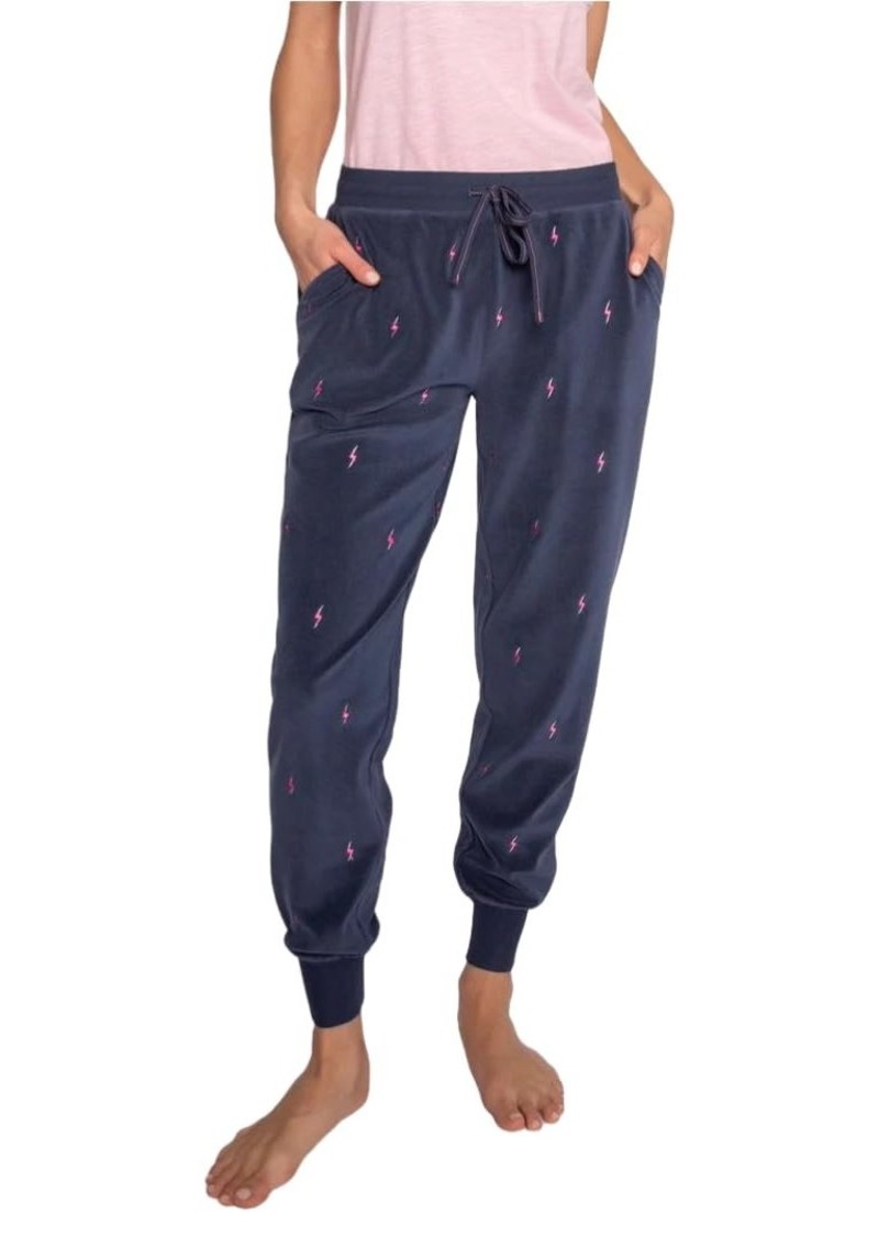 PJ Salvage Women's Loungewear Rainbolt Banded Pant  XL