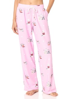 PJ Salvage Women's Loungewear Rescues are My Favorite Breed Pant  L