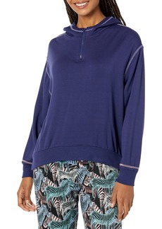 PJ Salvage womens Loungewear Ric Rak Patty Wack Hoody Pajama Top   US