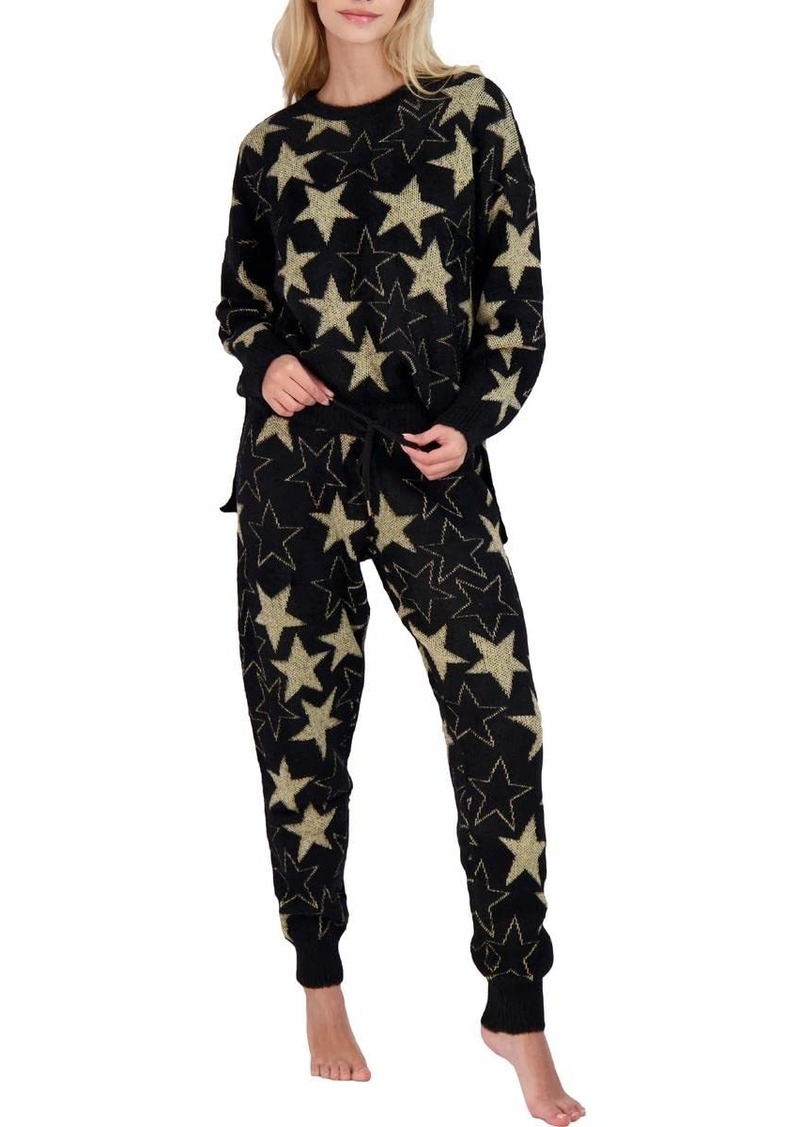 PJ Salvage Women's Loungewear Shinning Star Long Sleeve Top  S