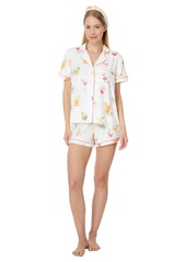 PJ Salvage Women's Loungewear Sipping On Sunshine Pajama Pj Set  S