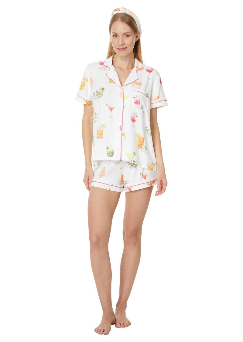 PJ Salvage Women's Loungewear Sipping On Sunshine Pajama Pj Set  M