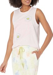 PJ Salvage womens Loungewear Smiley Blooms Tank Pajama Top   US