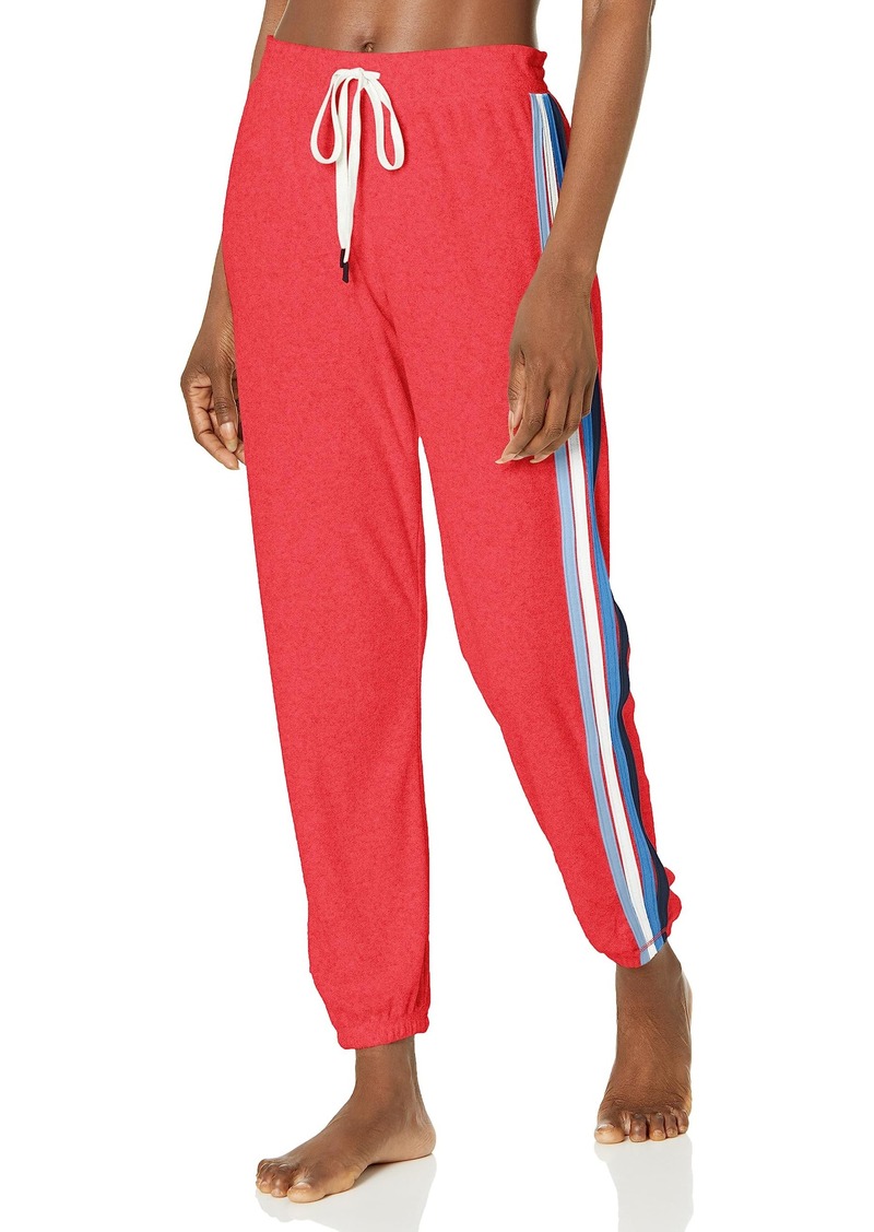 PJ Salvage Women's Loungewear Sporty Stripe Banded Pant  XS