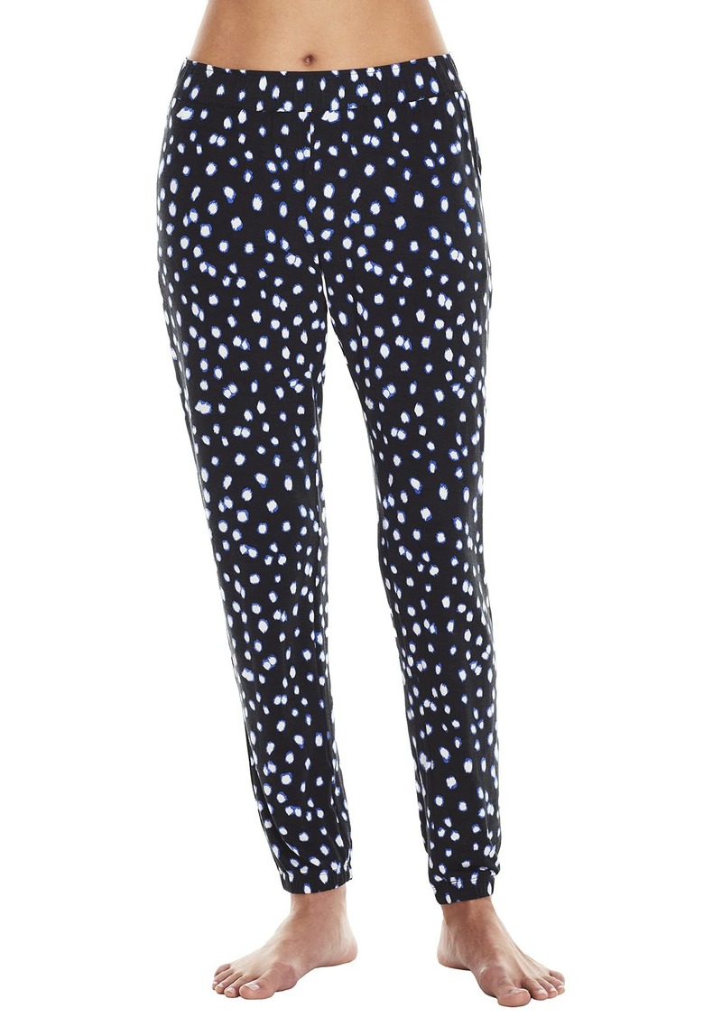 PJ Salvage Women's Loungewear Spot The Dot Banded Pant  XL