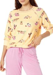 PJ Salvage Women's Loungewear Spring Breeze Long Sleeve Top  M