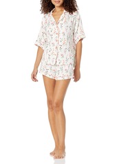 PJ Salvage Women's Loungewear Spring Fling Pajama Pj Set  XL