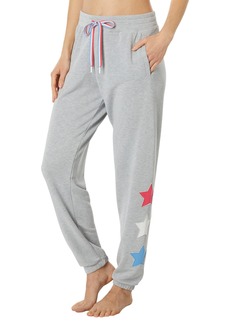 PJ Salvage Women's Loungewear Star Spangled Banded Pant  M