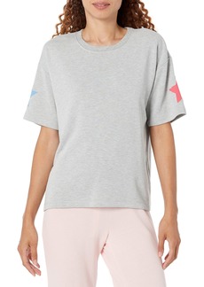 PJ Salvage Women's Loungewear Star Spangled Short Sleeve T-Shirt  L