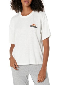 PJ Salvage Women's Loungewear Striped Fields Short Sleeve T-Shirt  XL