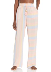 PJ Salvage womens Loungewear Sunset Stripes Pant Pajama Bottom   US