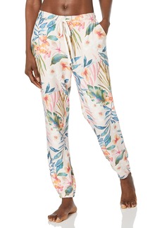 PJ Salvage Women's Loungewear Tahitian Garden Banded Pant  XL