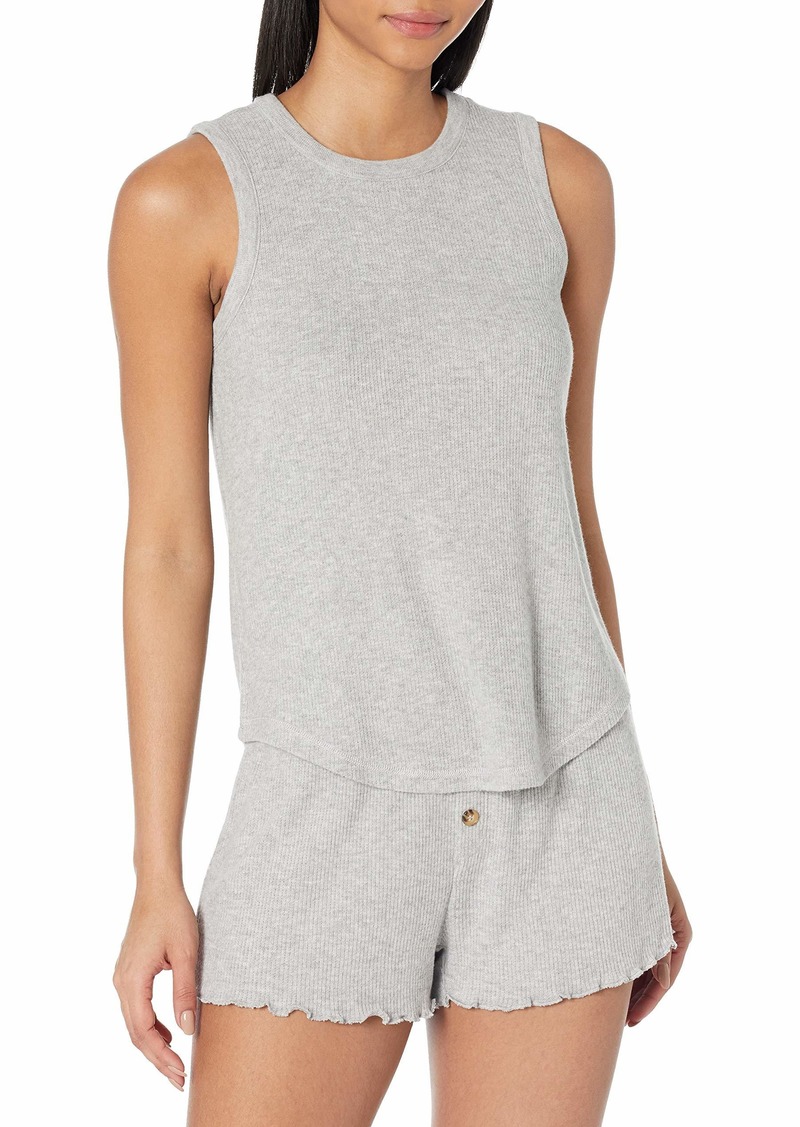 PJ Salvage Women's Loungewear Textured Basics Tank  M