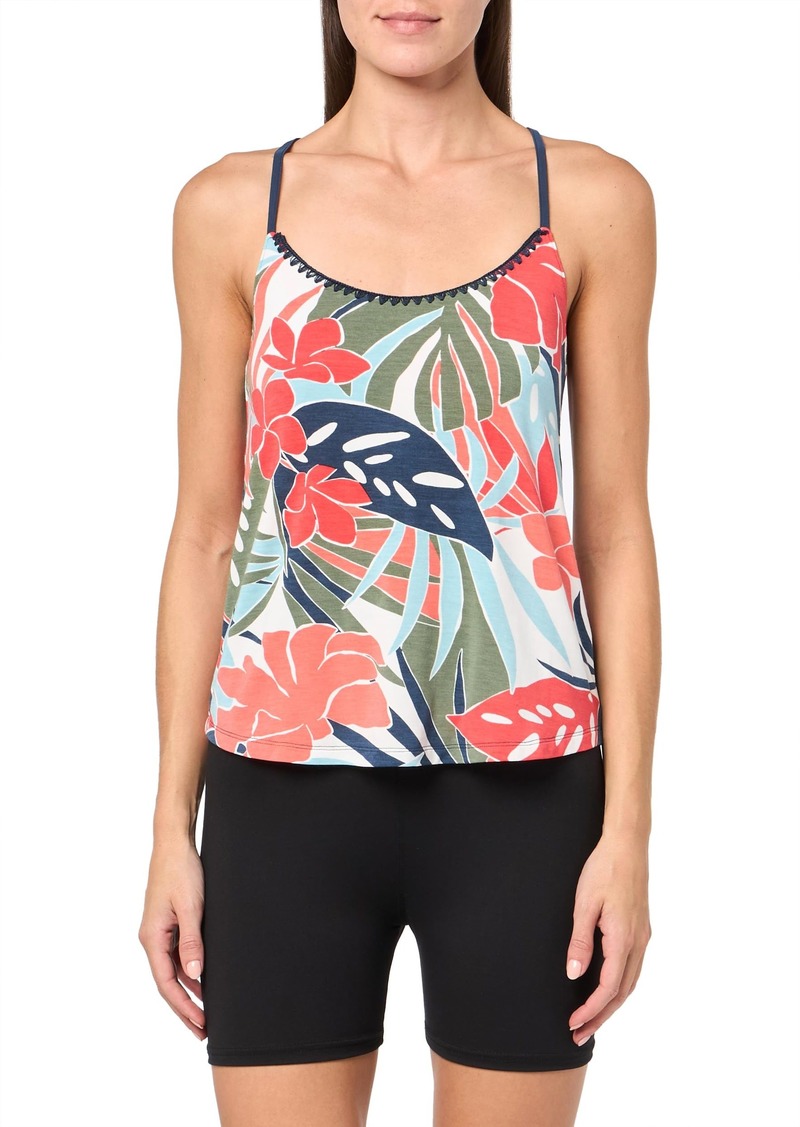 PJ Salvage Women's Loungewear Tropic Beach Cami  XS